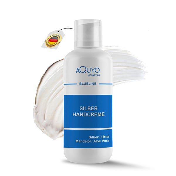 Silber Handcreme für trockene, rissige, entzündete Hände 500 ml