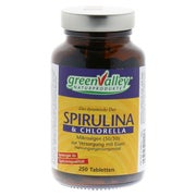 Spirulina+chlorella Earthrise Tabletten 250 St