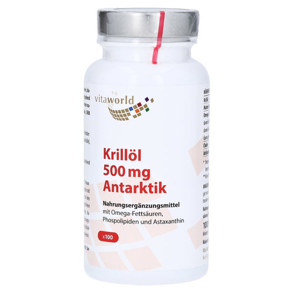 Krillöl 500 mg Antarktik Kapseln 100 St