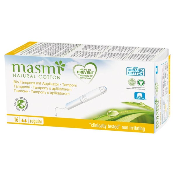 BIO Tampons Classic m.Applik.100% Bio-Ba 16 St