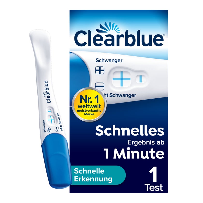 Clearblue Schwangerschaftstest SCHNELLE ERKENNUNG 1 St