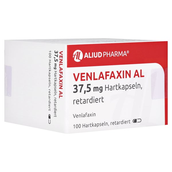 VENLAFAXIN AL 37,5 mg Hartkapseln retardiert 100 St