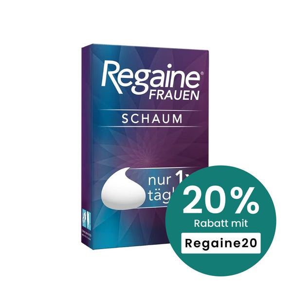 Regaine Frauen Schaum mit Minoxidil 2X60 g