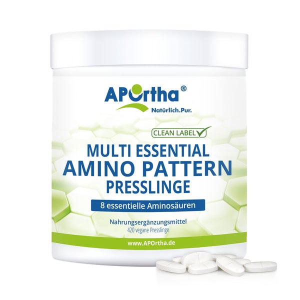 APOrtha® Amino Pattern Aminosäuren EAA mit BCAA - vegane Presslinge 420 St