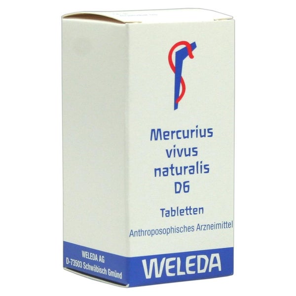 Mercurius Vivus Naturalis D 6 Tabletten 80 St