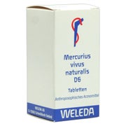 Produktabbildung: Mercurius Vivus Naturalis D 6 Tabletten 80 St