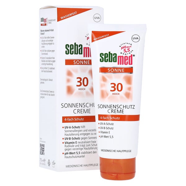 Sebamed Sonnenschutz Creme LSF 30 75 ml