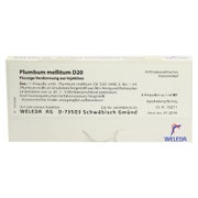 Produktabbildung: Plumbum Mellitum D 20 Ampullen 8X1 ml