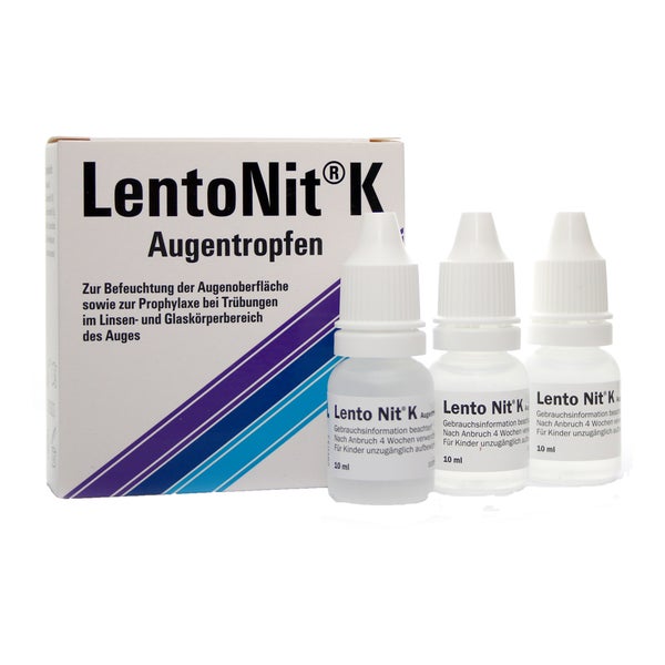 Lento NIT K Augentropfen 3X10 ml