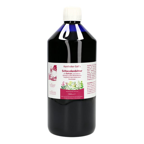 Schwedenbitter M.safran Lösung 1000 ml