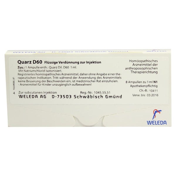 Quarz D 60 Ampullen 8X1 ml