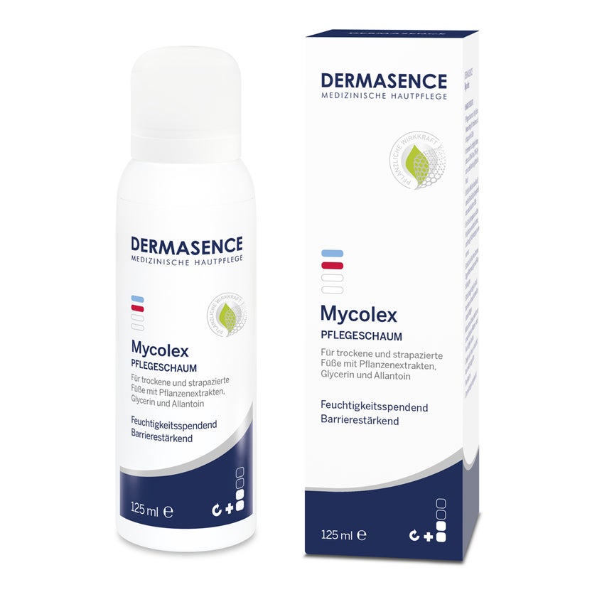 DERMASENCE Mycolex Pflegeschaum 125 ml