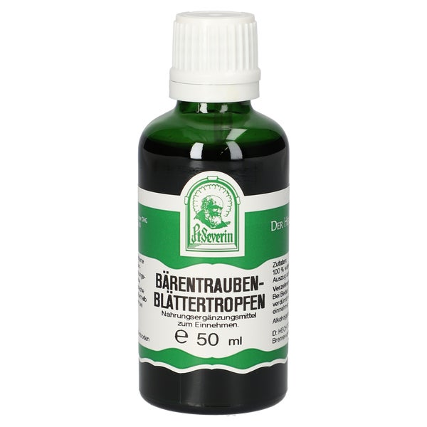 Bärentraubenblätter Tropfen zum Einnehme 50 ml
