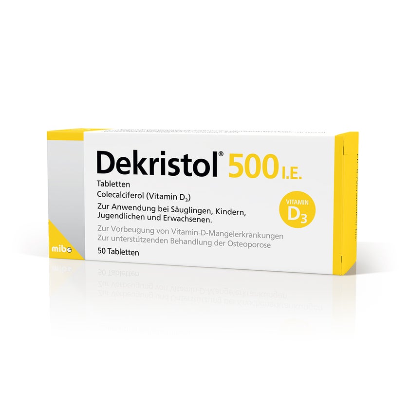 Dekristol 500 I.E. Tabletten 50 St