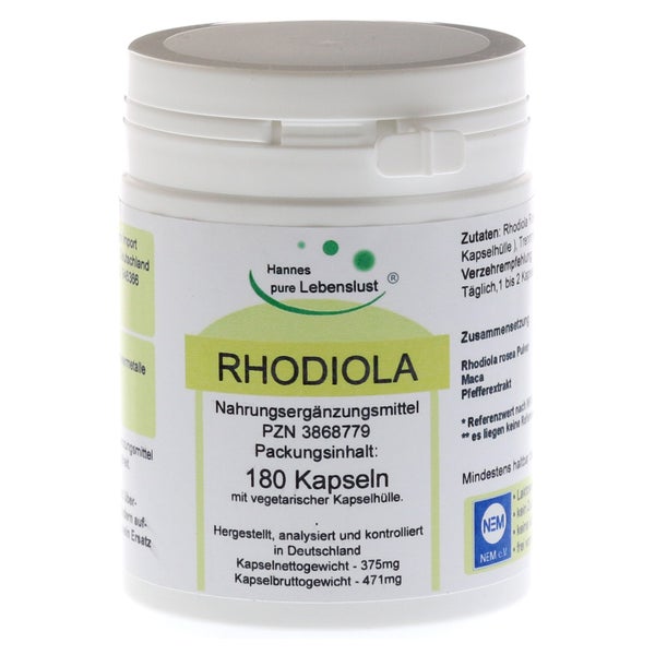Rhodiola Rosea 3% Vegi Kapseln 180 St