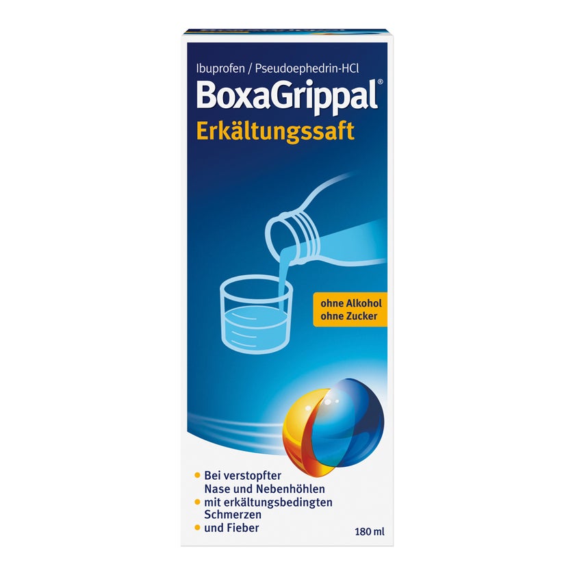 BoxaGrippal® Erkältungssaft 180 ml