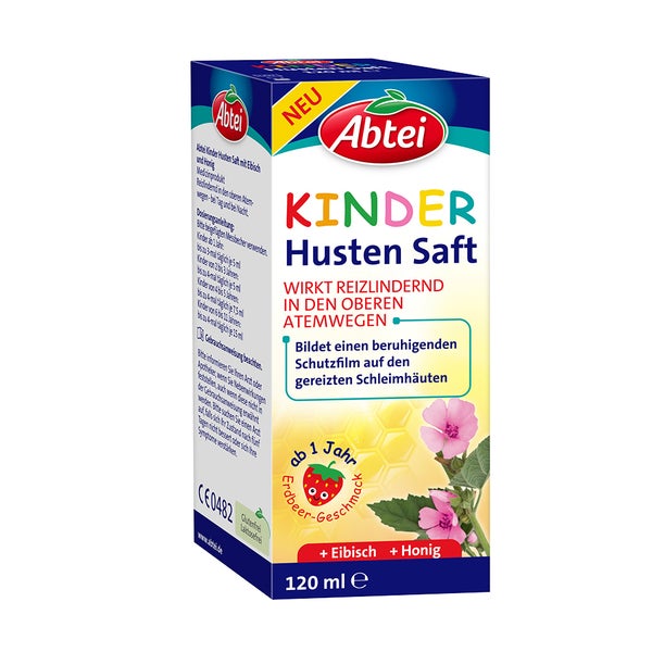 Abtei Kinder Husten Saft Eibisch und Hon 120 ml