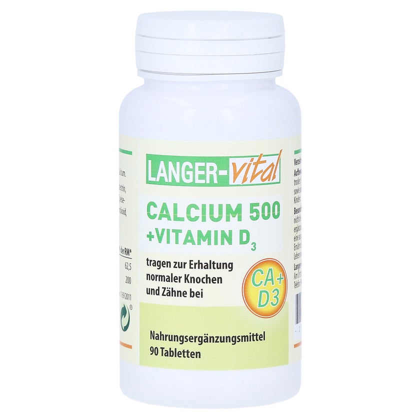Calcium 500 Mg+d3 10 µg Tabletten 90 St