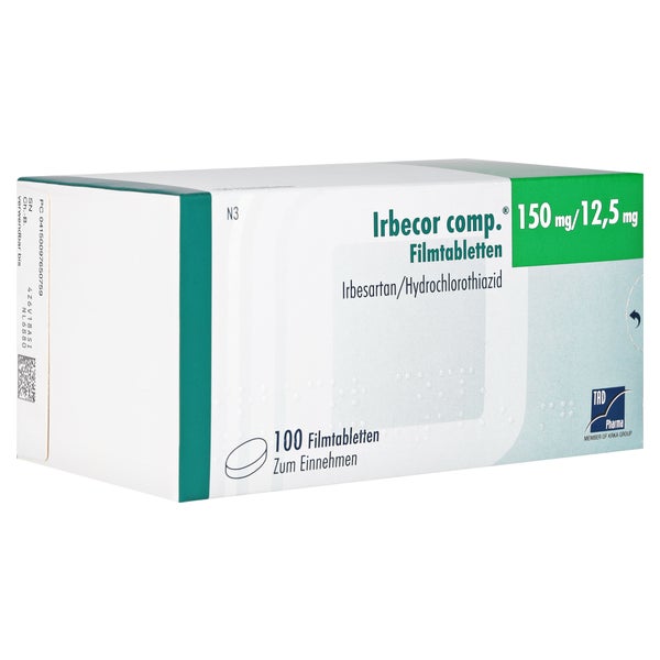 IRBECOR comp. 150 mg/12,5 mg Filmtabletten 100 St