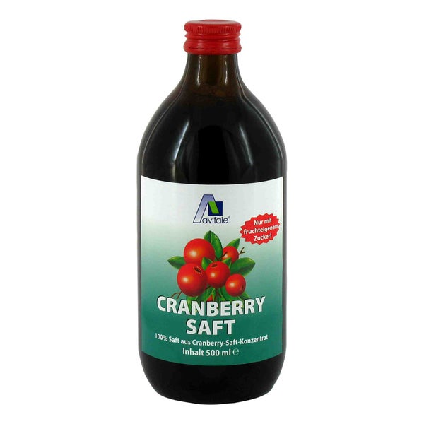 Avitale Cranberry Saft 500 ml