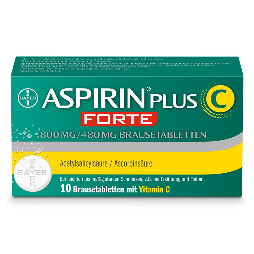 Aspirin Plus C Forte Brausetabletten 10 St