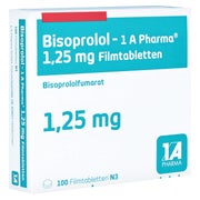 BISOPROLOL-1A Pharma 1,25 mg Filmtabletten 20 St