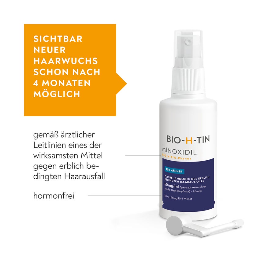 Minoxidil BIO-H-TIN Pharma 50 mg-ml 3X60 ml