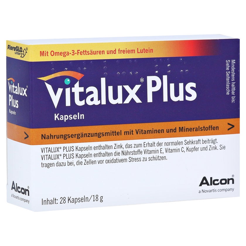 Vitalux Plus Lutein u.Omega-3 Kapseln 28 St