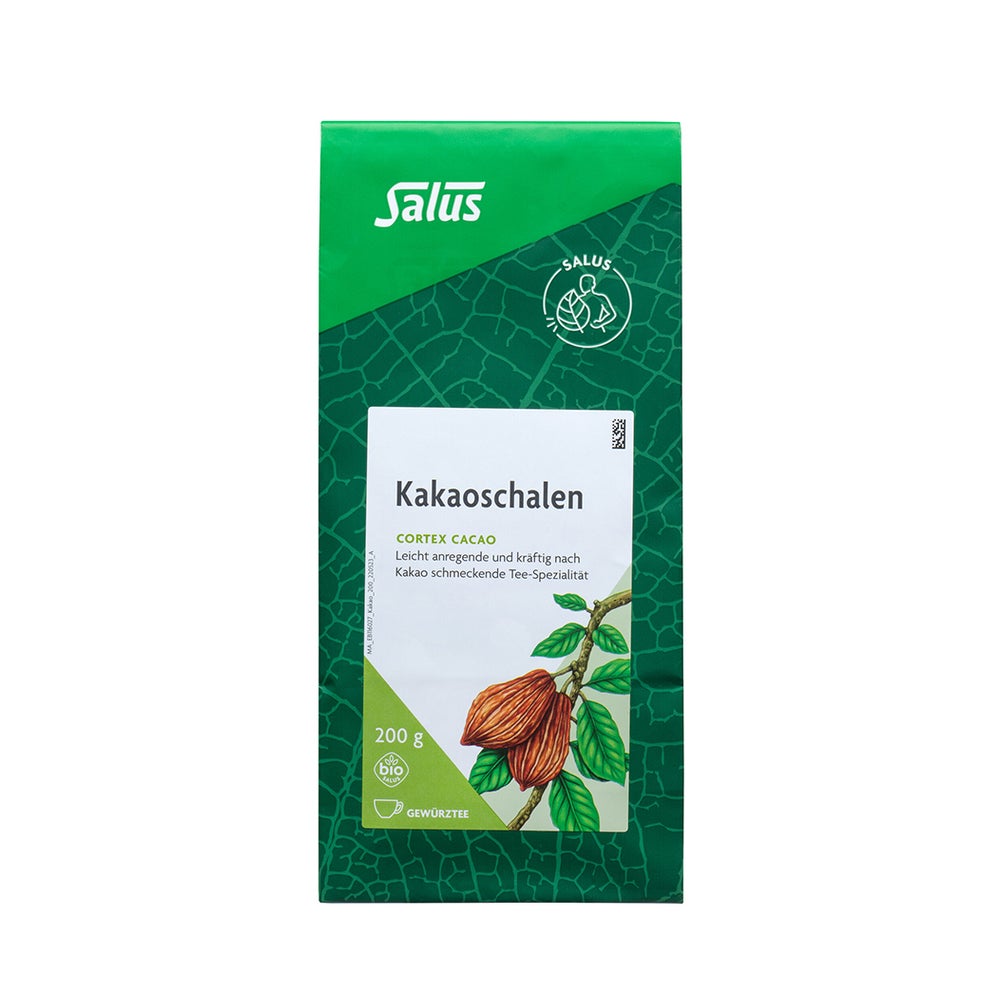 Kakaoschalen Tee Bio Cortex cacao Salus 200 g