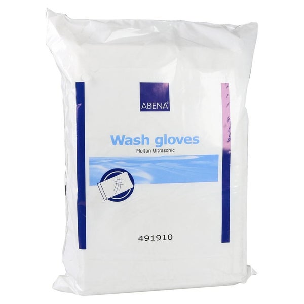 Molton Waschhandschuhe 16x23 cm geschwei 50 St