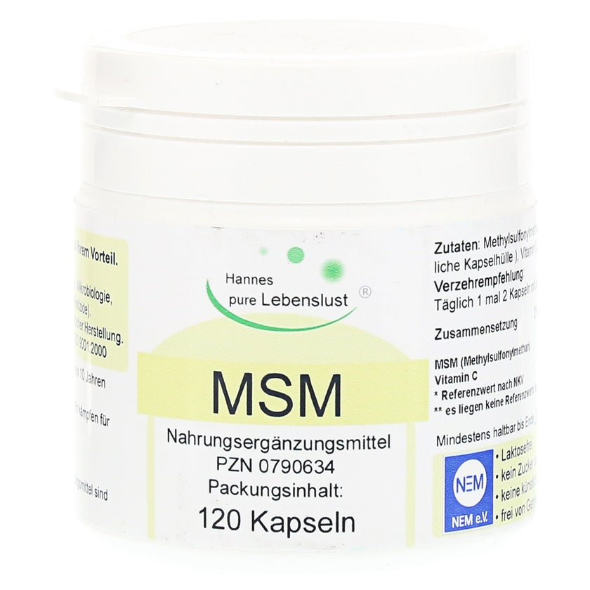 Msm+biopep Vegi Kapseln 120 St