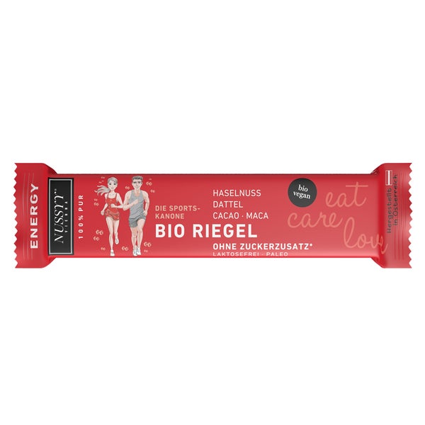 NUSSYY BIO Riegel Energy Die Sportskanone 35 g