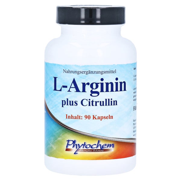 L-arginin PLUS Citrullin hochdosiert Kap 90 St