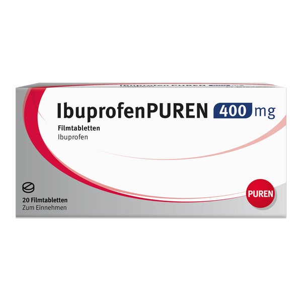 Ibuprofen Puren 400 mg Filmtabletten 20 St