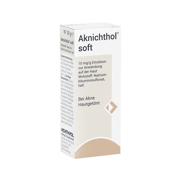 Aknichthol soft Emulsion 30 g