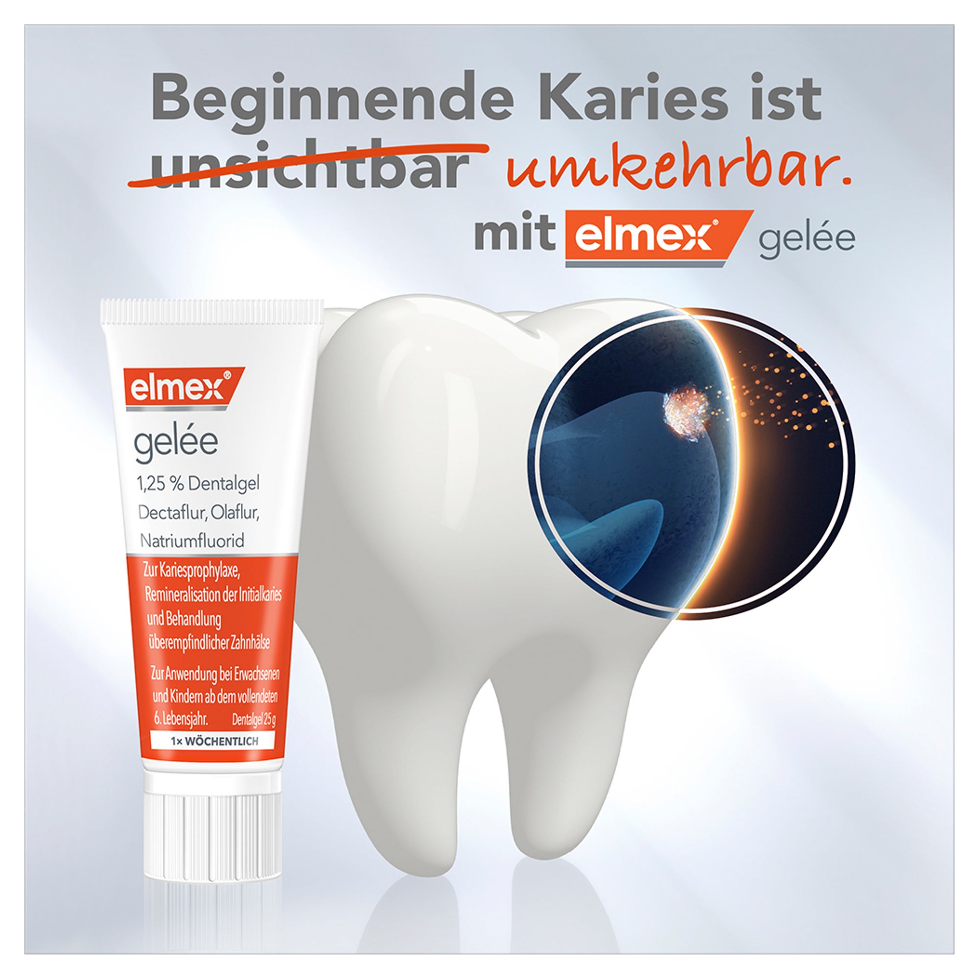 elmex gelee vor oder nach dem zähneputzen