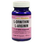 L-ornithin/l-arginin 1:2 GPH Kapseln 60 St