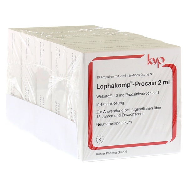 Lophakomp Procain 2 ml 50X2 ml