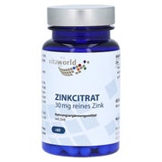 Produktabbildung: Zinkcitrat 30 mg Kapseln 60 St