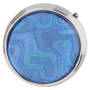 Pillendose rund Hologramm 3 Fächer sortiert 1 St