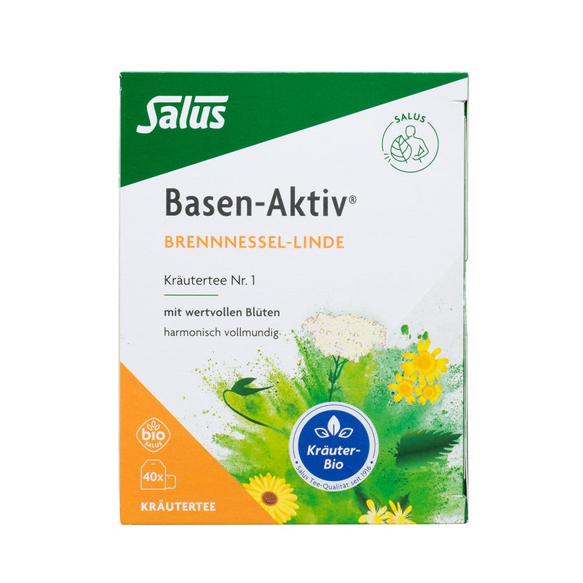 Basen-Aktiv Kräutertee Brennnessel-Linde 40 St