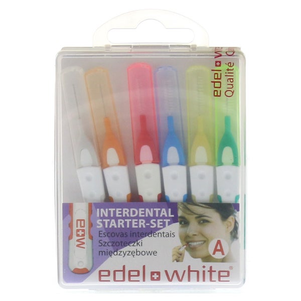 Edelwhite pro Interdent.bür.starter-kit 6 St