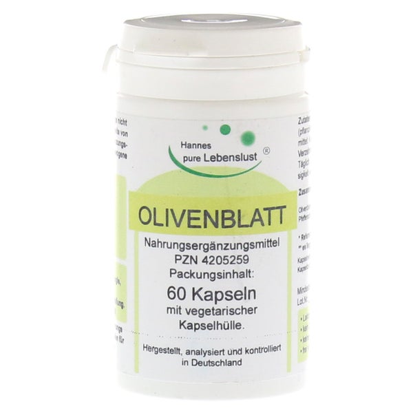 Olivenblatt-extrakt Vegi Kapseln 60 St