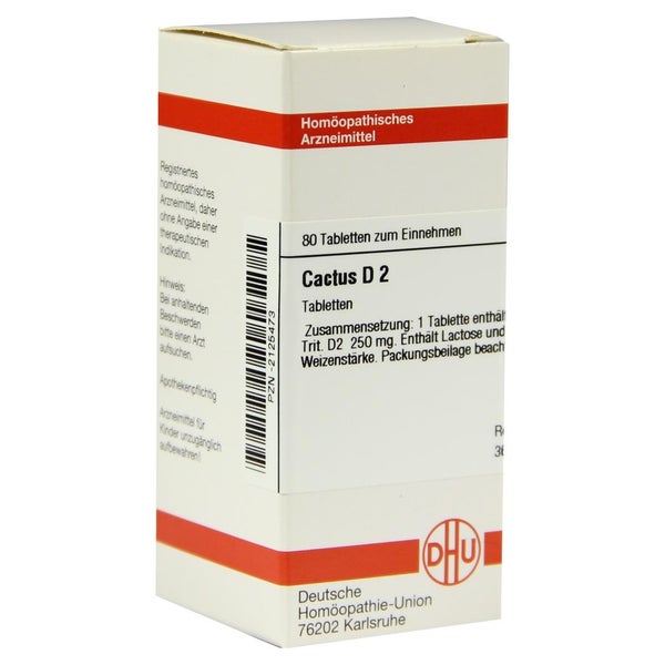 Cactus D 2 Tabletten 80 St