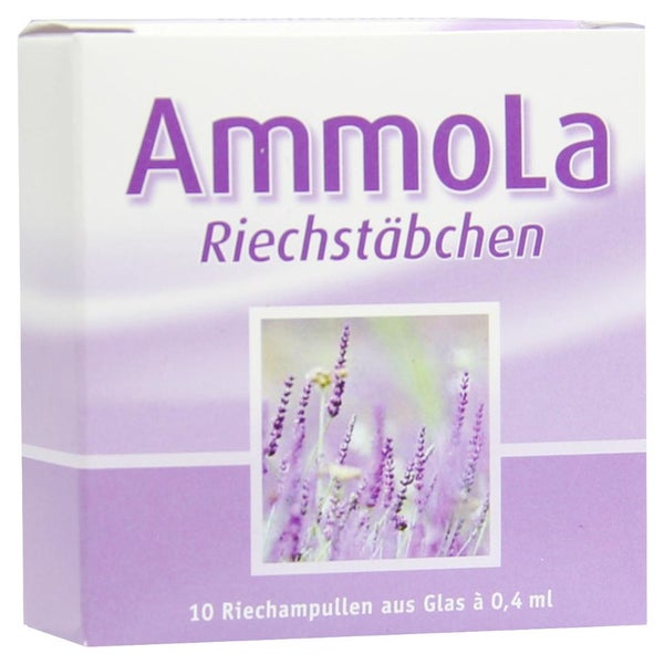 Ammola Riechstäbchen Riechampullen 10X0,4 ml