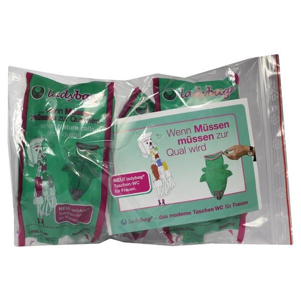 Ladybag Taschen-wc für Frauen 3 St