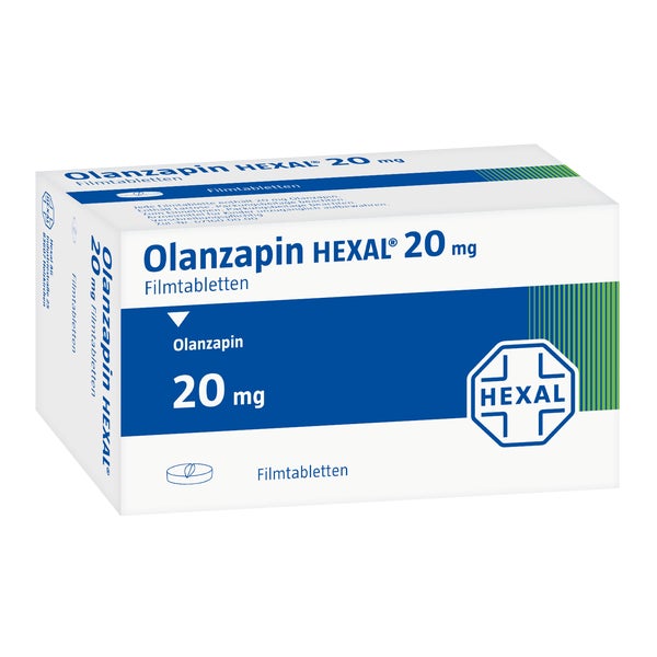 Olanzapin Hexal 20 mg Filmtabletten 70 St