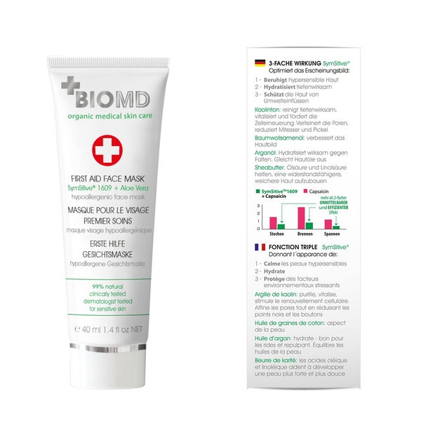 BIOMD Erste Hilfe Gesichtsmaske 40 ml