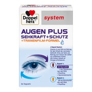 Produktabbildung: Doppelherz® system AUGEN PLUS Sehkraft+Schutz+Tränenfilm-Formel 60 St