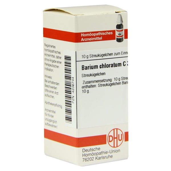 Barium Chloratum C 30 Globuli 10 g